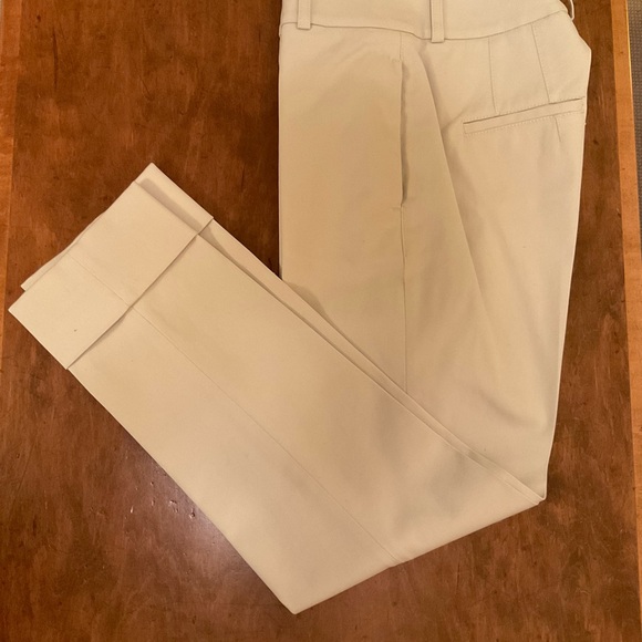 Peserico Cream Ankle Pants - Picture 2 of 5